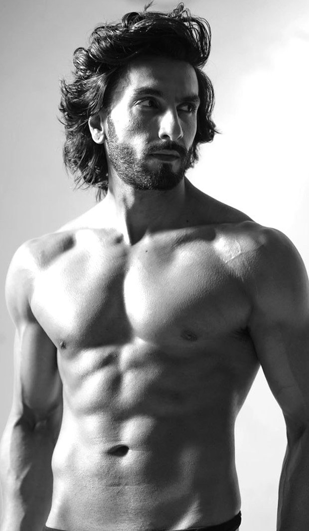 Ranveer Singh Raises Temperature In Shirtless Pictures Flaunting Ripped