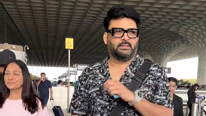 Paps Compliment Kapil Sharma As He Gets Clicked At The Airport