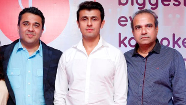 Sonu Nigam, Suresh Wadkar At The Launch Of ‘India’s Karaoke League’