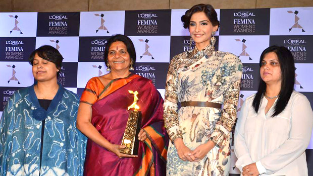 Sonam Kapoor At ‘L’Oreal Paris Femina Women Awards 2014’ Press Conference