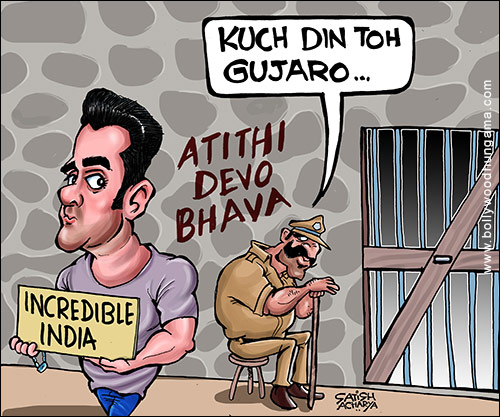 Bollywood Toons: Salman follows Aamir to promote Incredible India