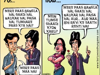 Bollywood Toons: Mere Paas Maa Nahi Hai