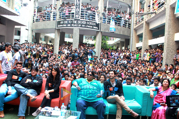 promotion of hey bro at the pillai college festival alegria 12