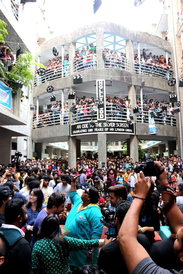 promotion of hey bro at the pillai college festival alegria 7