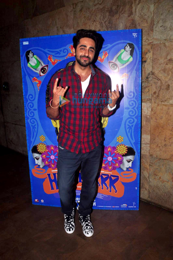 special screening of hunterrr with sidharth malhotra 6