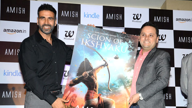 Akshay Kumar Launches Book Cover Of ‘Scion Of Ikshvaku’