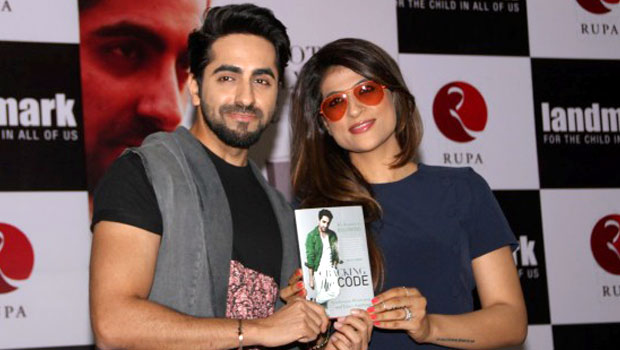 Ayushmann Khurrana At The Book Launch Of ‘Cracking The Code’