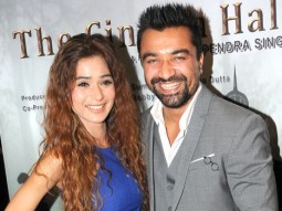 Ajaz Khan-Sara Khan At The Launch Of ‘The Cinema Hall’