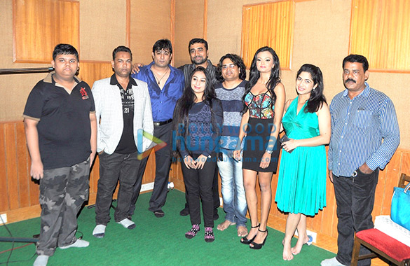 celebs grace the announcement song recording of the film vyavastha 2