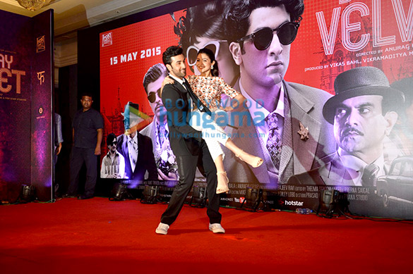 ranbir kapoor anushka sharma grace the 2nd trailer launch of bombay velvet 6