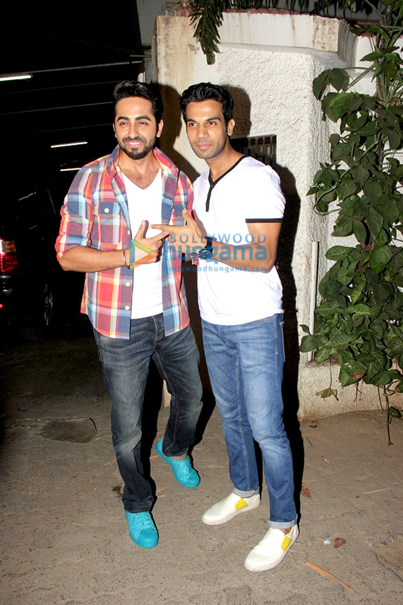 special screening of bombay velvet at sunny super sound 2