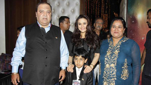 Preity Zinta, Anil Kapoor, Dharmendra At The 7th Birthday Bash Of Aakash Dhingra