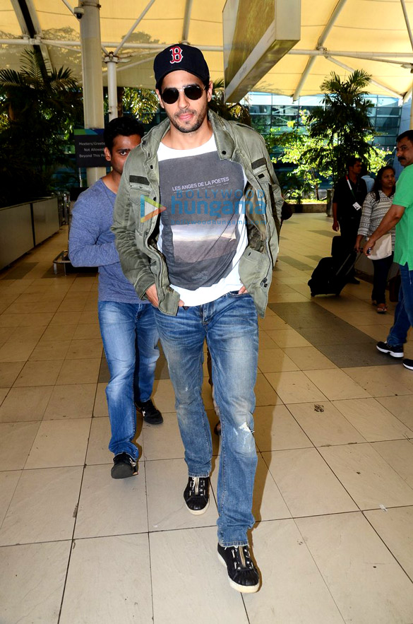 sidharth malhotra returns from kapoor sons shoot 6