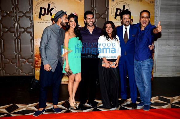 bollywood biggies grace the success bash of pk 23
