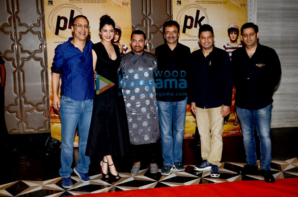 bollywood biggies grace the success bash of pk 3