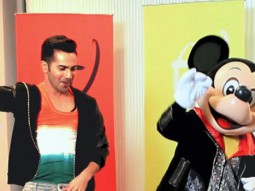 Varun-Shraddha-Lauren Groove With Mickey Mouse