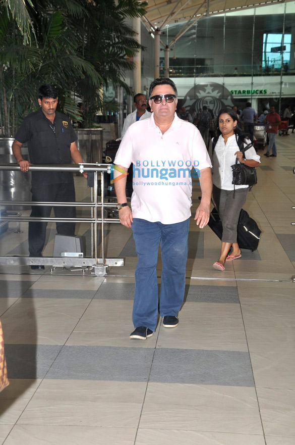 rishi kapoor returns back from the shoot of kapoor sons 2