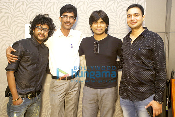 ankit tiwari records a song for the film gandhigiri 2