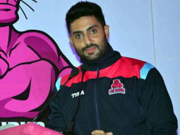Abhishek Bachchan At ‘Jaipur Pink Panthers – Pro Kabaddi 2015’ Press Meet