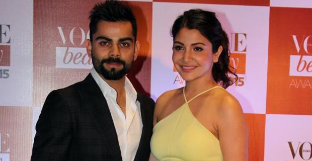 Virat Kohli-Anushka Sharma Make Heads Turn At ‘Vogue Beauty Awards 2015’