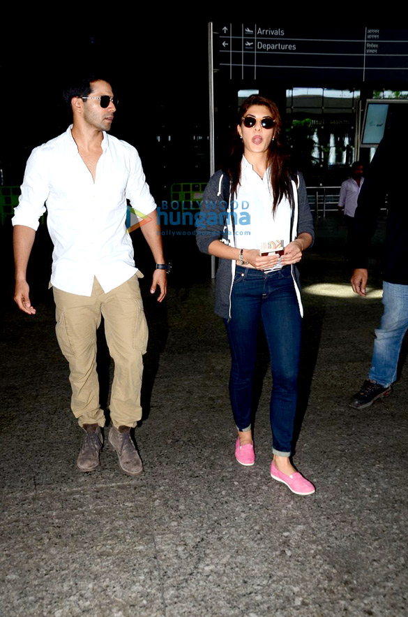varun dhawan jacqueline fernandez return from dishoom schedule 4