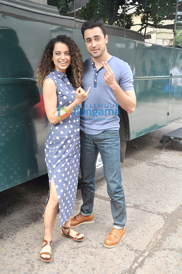 kangna ranaut imran khan promote katti batti 5