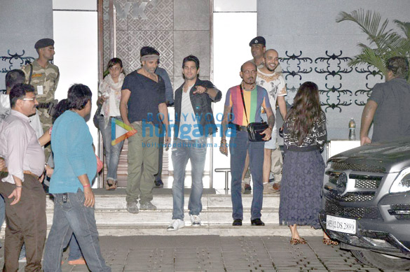 cast of brothers snapped arriving in mumbai at the airport 5