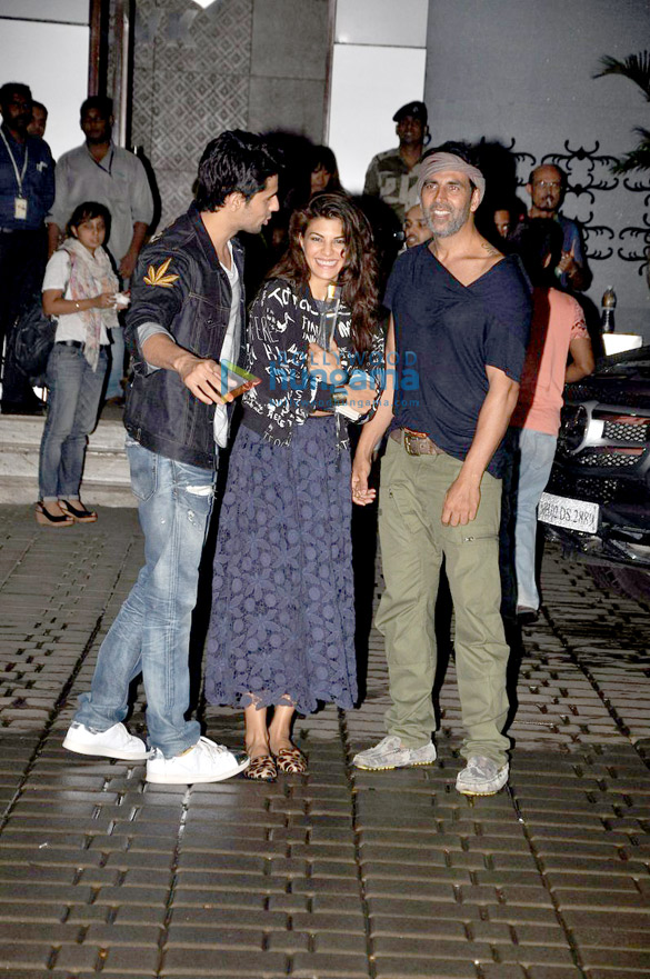 cast of brothers snapped arriving in mumbai at the airport 3