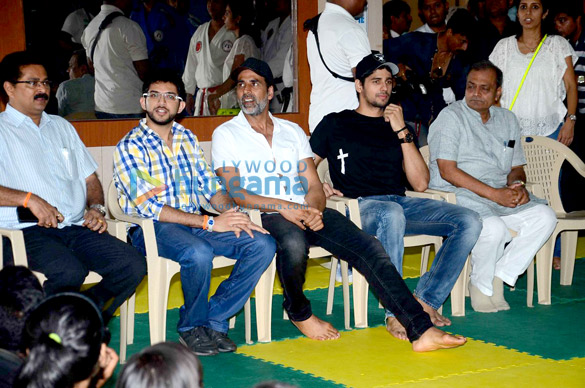 cast of brothers grace the womens self defence graduation ceremony 10