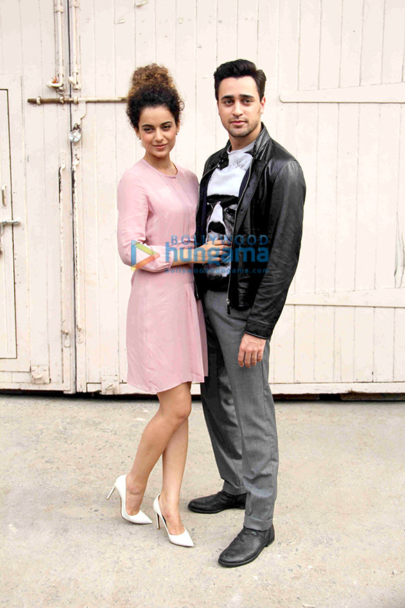 kangna ranaut imran khan snapped promoting katti batti 4