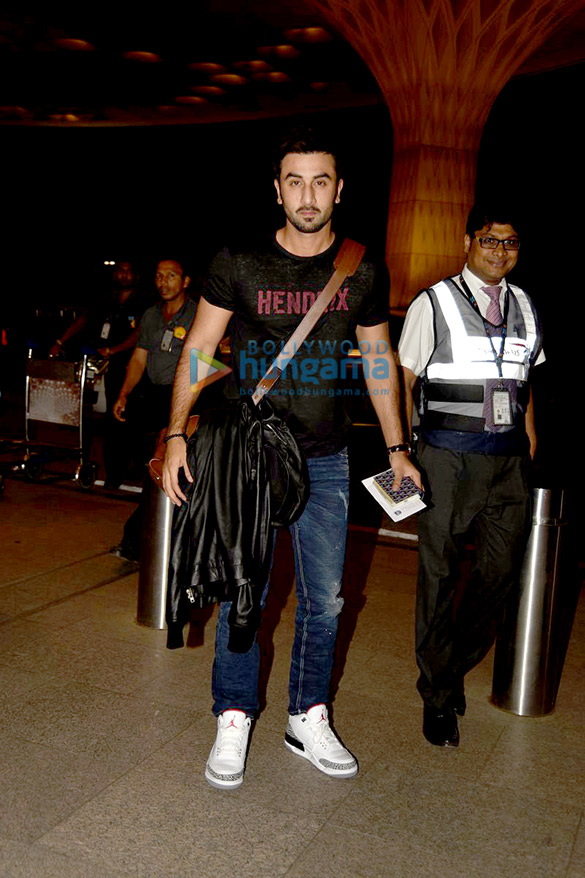 ranbir kapoor leaves for ae dil hai mushkil shoot in london 7