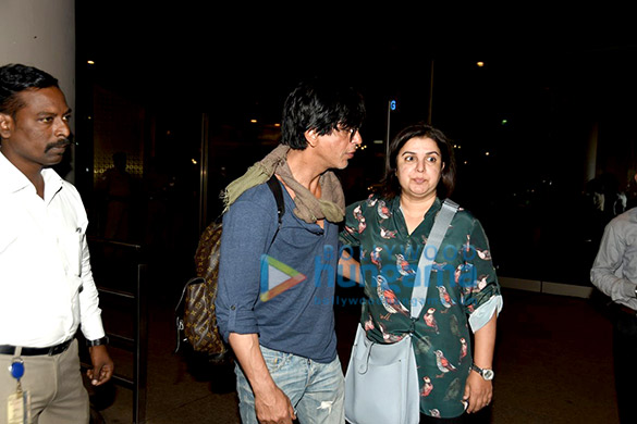 shah rukh khan farah khan return from the iceland shoot of dilwale 8