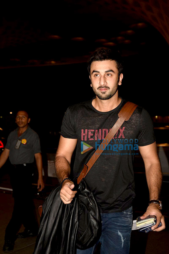 ranbir kapoor leaves for ae dil hai mushkil shoot in london 11