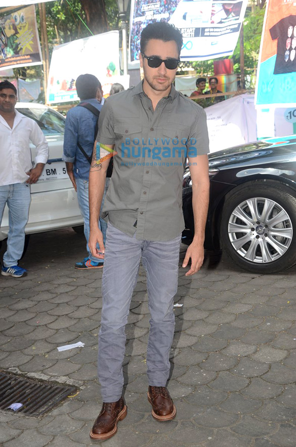 imran khan and kangna ranaut promote katti batti at sophia college 8
