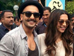 Ranveer Singh-Deepika Padukone At Grand Launch Of ‘Gajanana’ Song In Pune
