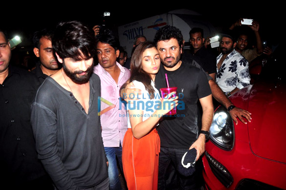 launch of the song neend na mujhko aaye from shaandaar 14