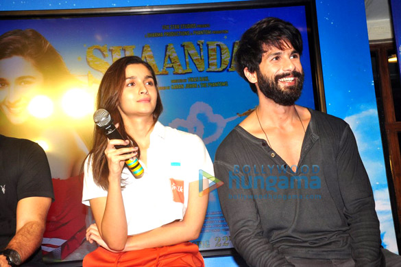launch of the song neend na mujhko aaye from shaandaar 4