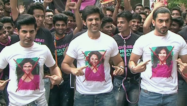 ‘Pyaar Ka Punchnama 2’ Cast At ‘Mohabbat Mukti Morcha’