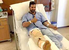 John Abraham injures his knee during the shoot of Force 2 John Abraham injures his knee during the shoot of Force 2