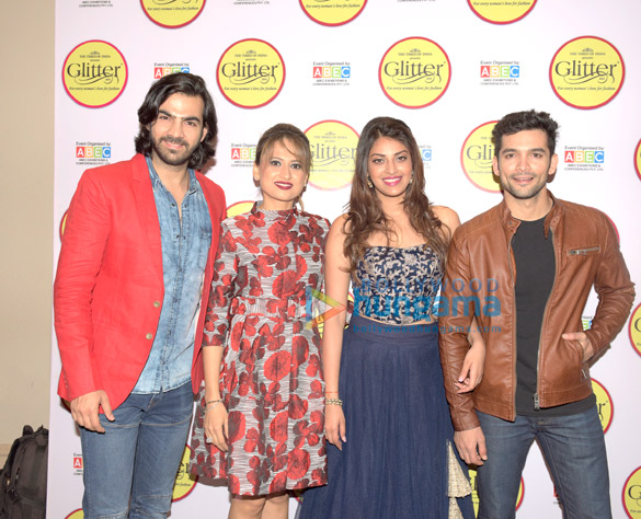 star cast of wedding pullav inaugurate glitter 2015 3