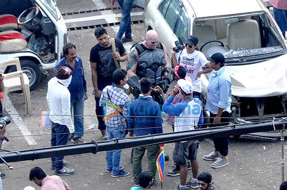 tigers shroff snapped in action on the sets of a flying jatt 13