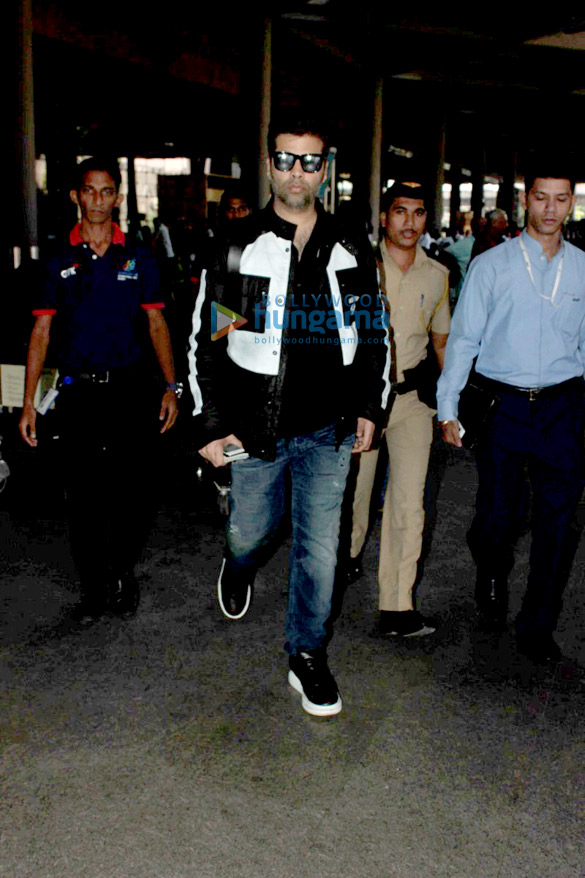 karan johar returns from ae dil hai mushkil shoot in london 3