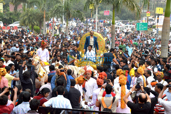 ranveer singh launch the victory song malhari from bajirao mastani in bhopal 9
