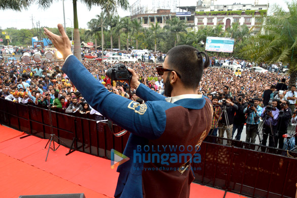 ranveer singh launch the victory song malhari from bajirao mastani in bhopal 4