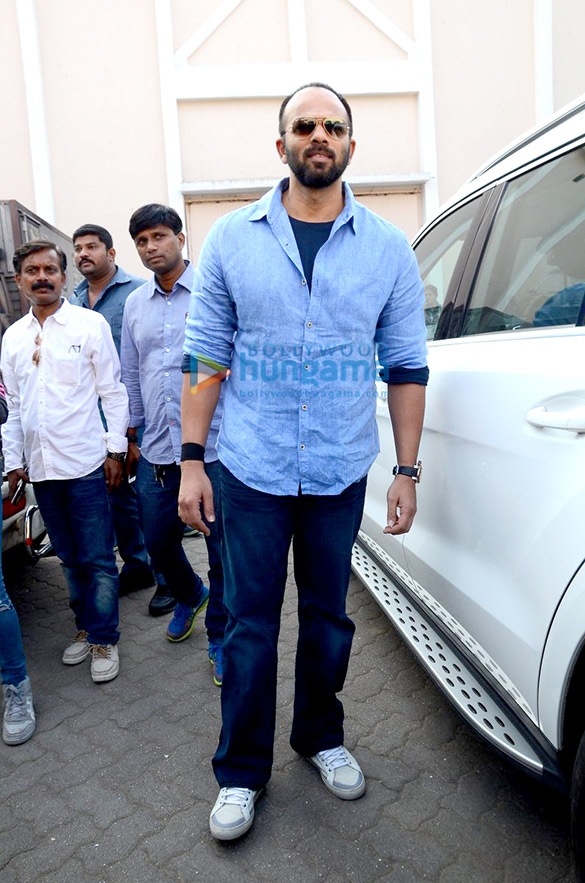 shah rukh khan rohit shetty snapped promoting dilwale 6