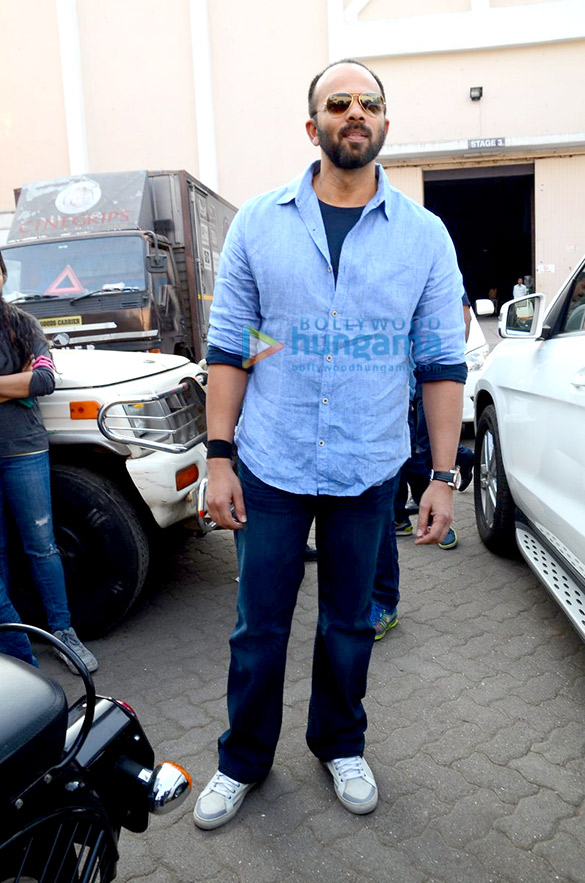 shah rukh khan rohit shetty snapped promoting dilwale 8