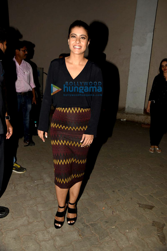 kajol snapped promoting dilwale 3