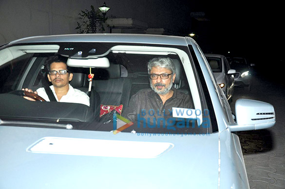 cast and crew grace the screening of bajirao mastani at yash raj studio 6