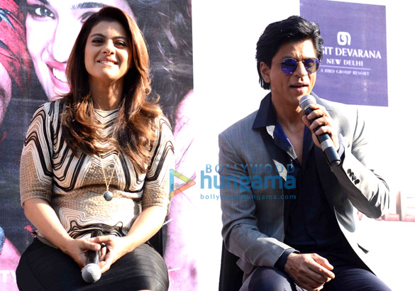 shah rukh khan kajol varun dhawan kriti sanon promote dilwale in delhi 5