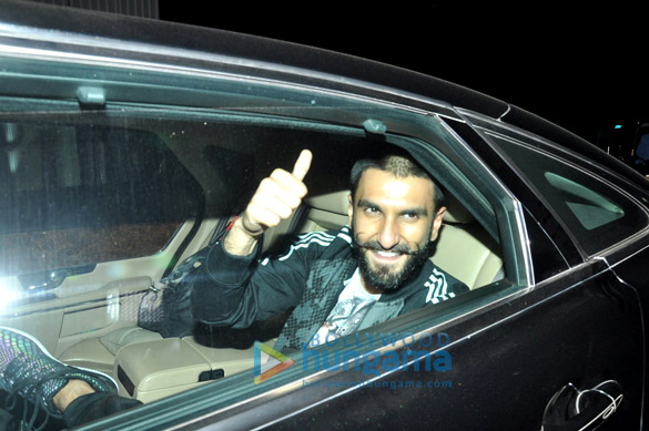 ranveer singh and others snapped at the special screening of bajirao mastani 4